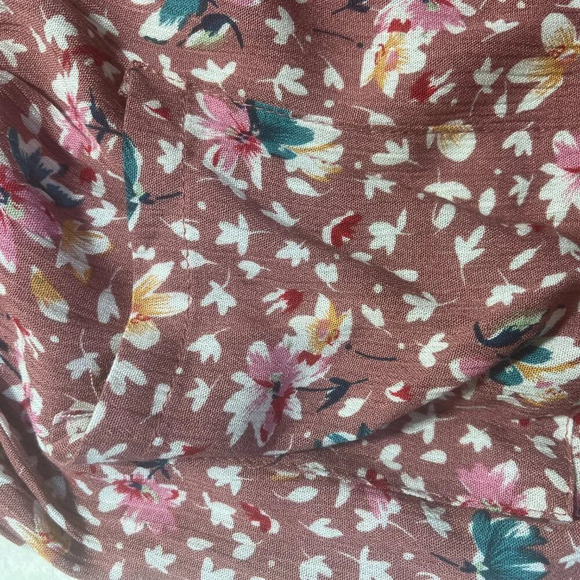 HAYDEN Girls Mauve Floral Print Babydoll Dress XL NWT - Picture 4 of 9